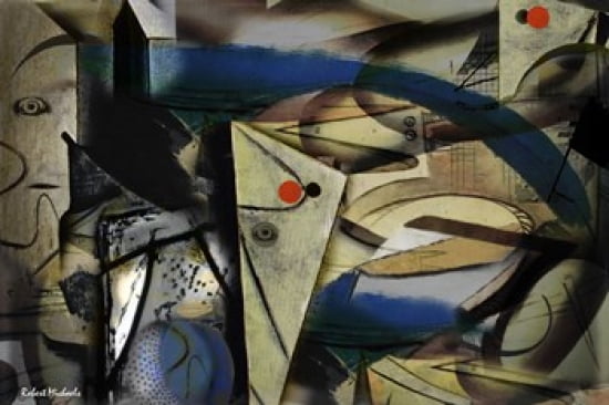 Geometric Visions Canvas Art - Robert Michaels (18 x 12)