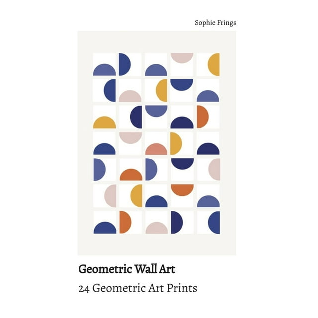 Geometric Wall Art 24 Geometric Art Prints Cut it, frame it & enjoy