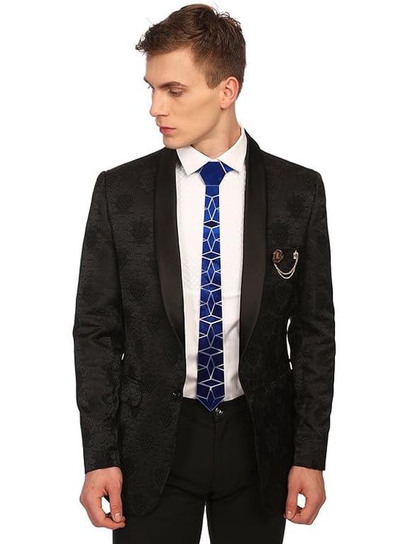 Geometric Zafiro Luxury Tech Tie