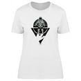 thumbnail image 1 of Geometrical Astronaut T-Shirt Women -Image by Shutterstock, Female x-Large, 1 of 2