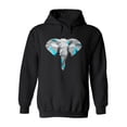 thumbnail image 1 of Geometrical Elephant Hoodie Women -Image by Shutterstock, Female Large, 1 of 4