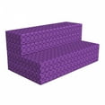 thumbnail image 1 of Geometrical Foldable Mattress, Purple Striped Rounds, 78.7" x 47.2", Quartz Violet Fuchsia, by Ambesonne, 1 of 6