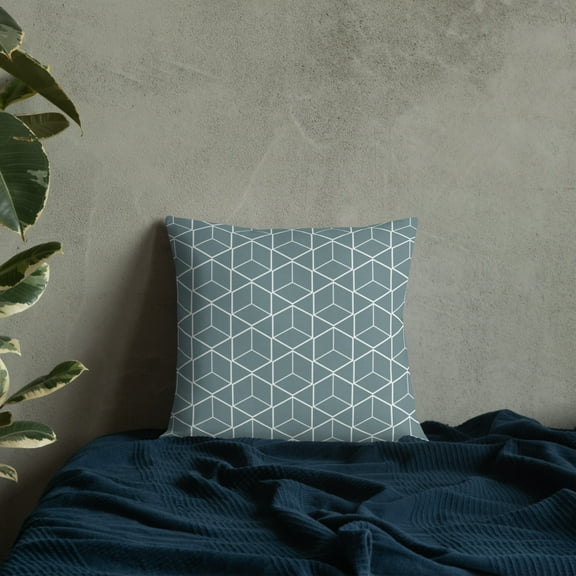 Geometrix Premium Pillow (18″×18″)