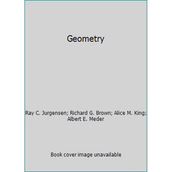 Pre-Owned Geometry (Paperback) 0395275180 9780395275184