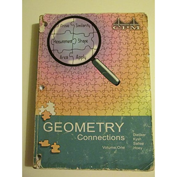 Pre-Owned Geometry Connections: Version 3.0, Volume 1 (Paperback) 1931287589 9781931287586