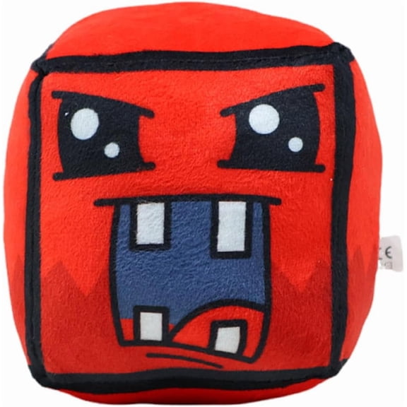 Geometry Cube Plush Toy, Volume Game Stuffed Collection Birthday Gift for Fans