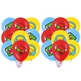thumbnail image 1 of Geometry Dash Balloons Party Supplies Birthday Favors Decorations Decor Kit Latex, 1 of 5
