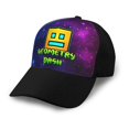 thumbnail image 1 of Geometry Dash Baseball Cap Low Profile Adjustable Golf Dad Hat Trucker Hats for Men Women, 1 of 5