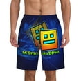 thumbnail image 1 of Geometry Dash Boys Swim Trunks Quick Dry Swim Shorts Kids Bathing Suits Boy Swimsuit Swimwear, 1 of 7