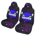 thumbnail image 1 of Geometry Dash Car Seat Covers 2 Pcs Seat Protector Cover Universal Front Vehicle Seat Protector For Auto Truck Van Suv Sedan Vehicle, 1 of 9