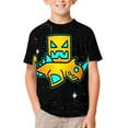 thumbnail image 1 of Geometry Dash Children's T-Shirt Short Sleeve T-Shirt Breathable Summer Tee Shirt for Boys Girls 100CM, 1 of 8