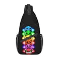 thumbnail image 1 of Geometry Dash Crossbody Bag Casual Sling Backpack Chest Bag Multipurpose Crossbody Shoulder Bag Hiking Daypacks, 1 of 9