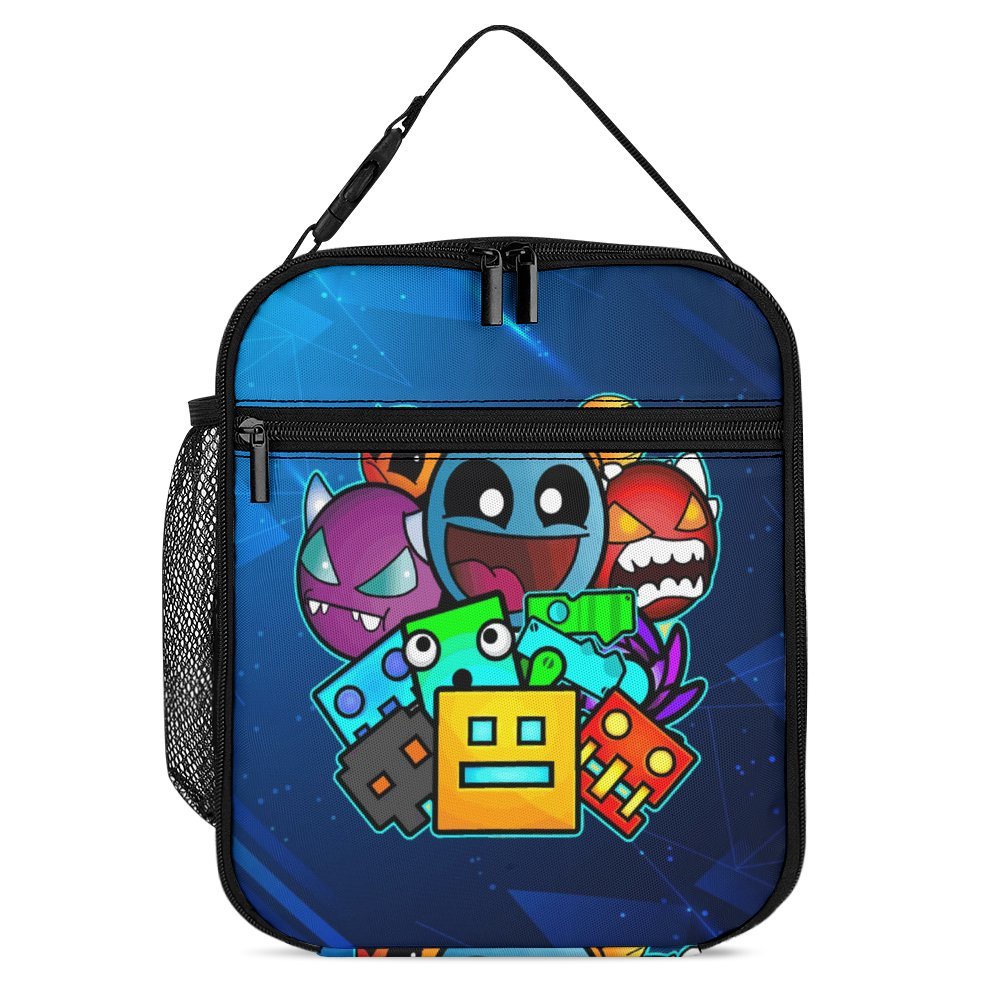 Geometry Dash Geometry Dash Portable Lunch Bag Insulated Lunch Box