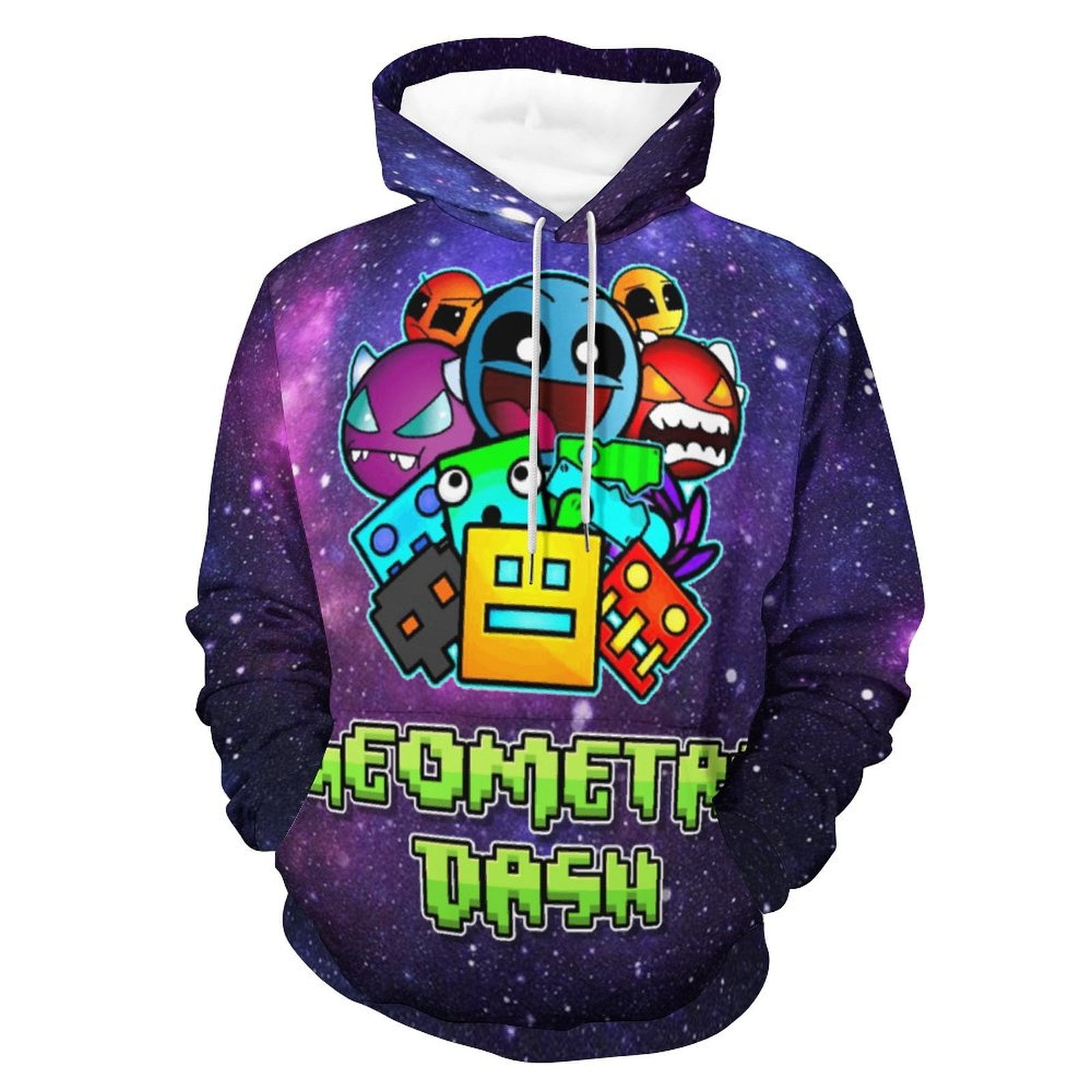 Geometry Dash Hoodie Unisex 3d Novelty Hoodies Graphic Hoodies Pullover