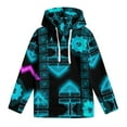 thumbnail image 1 of Geometry Dash Hoodie for Boys Girls, Novelty 3D Print Pullover Hooded for Kids, Fashion Lightweight Sweatshirt, Long Sleeve Hoodies with Pocket, S-XL, 1 of 6