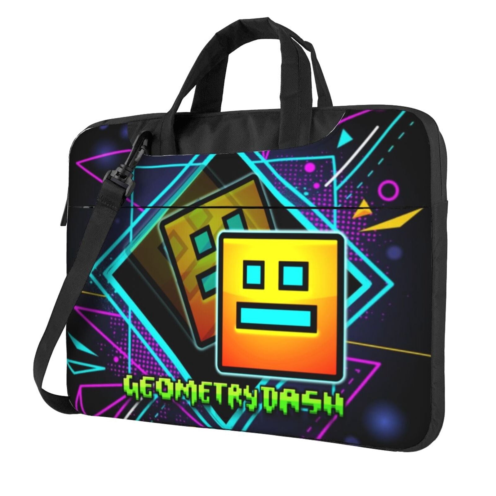 Geometry Case Geometry Dash Laptop Sleeve Case 15.6 Inch Computer Tablet Shoulder Bag ...