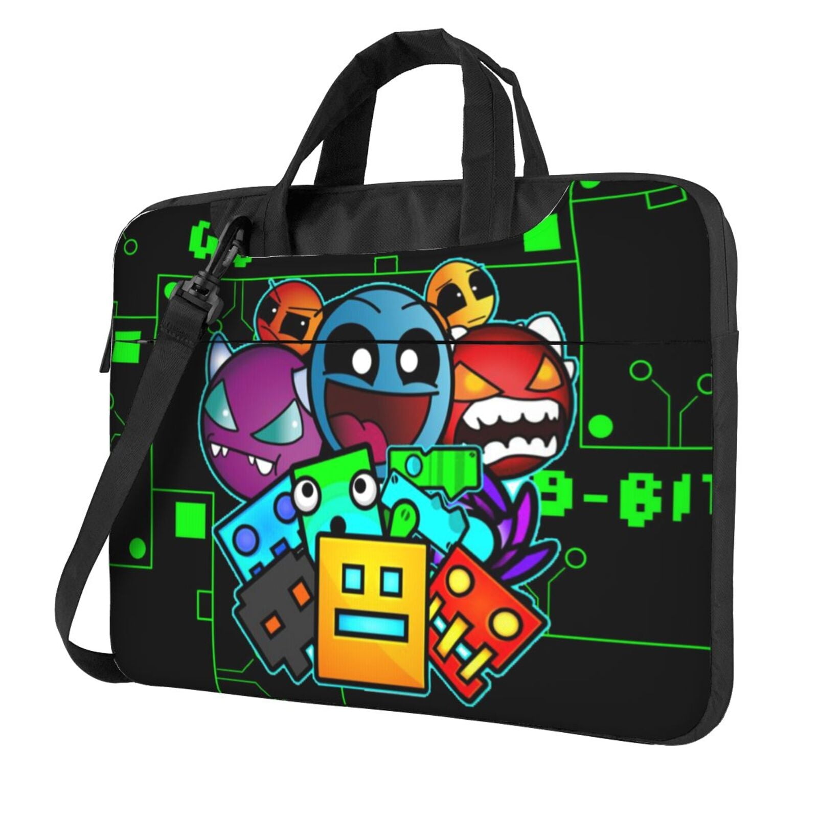 Geometry Case Geometry Dash Laptop Sleeve Case 15.6 Inch Computer Tablet Shoulder Bag ...