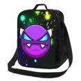 thumbnail image 1 of Geometry Dash Lunch Bags Insulated Lunch Box Container Adjustable Cooler Tote Bag Shoulder Bag, 1 of 8