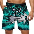 thumbnail image 1 of Geometry Dash Mens Board Shorts Quick Dry Swim Trunk Lightweight Soft Swimsuit Bathing Suit for Boys 3XL, 1 of 8