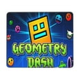 thumbnail image 1 of Geometry Dash Mouse Pad, Computer Mouse Mat, Waterproof Non-Slip Rubber Base MousePads for Office Laptop 7.9 x 9.5 in, 1 of 8