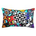Geometry Dash Pillow Case Cushion Pillow Covers With Hidden Zipper