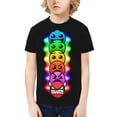 thumbnail image 1 of Geometry Dash T-Shirts Summer Short Sleeved Shirt For Boys Girls Kids Casual Tee Tops Breathable Blouse X-Large, 1 of 6