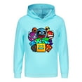 thumbnail image 1 of Geometry Dash boys' hoodie and girls' pure cotton pullover hoodie suitable for children aged 5-13, 1 of 2