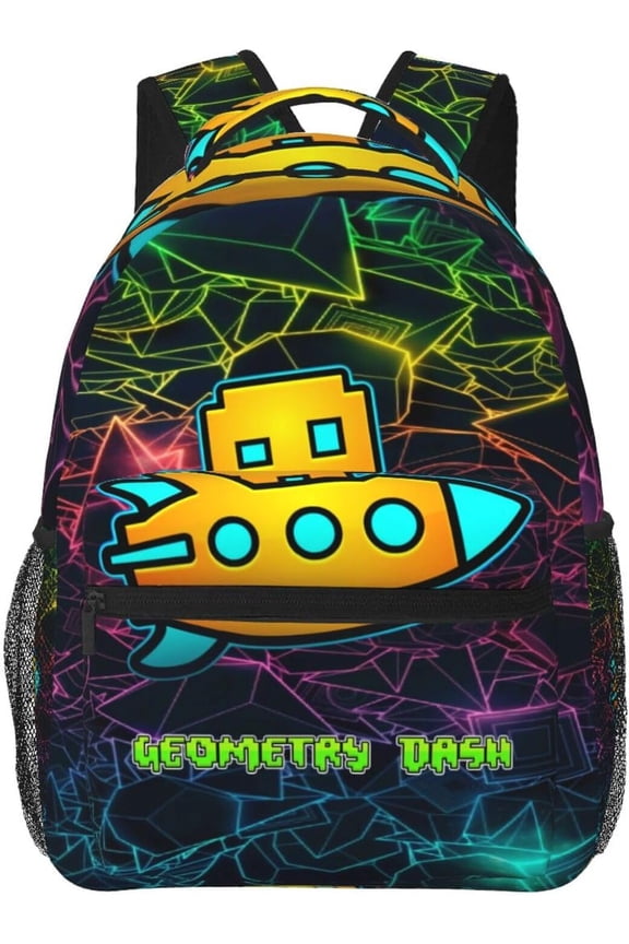 Geometry Dashs Stylish Backpack With Adjustable Padded Shoulder Straps Daypacks For College Travel