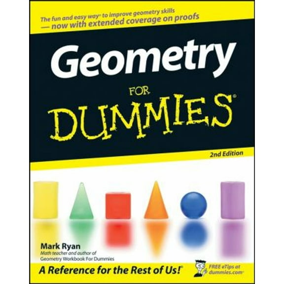 Pre-Owned Geometry for Dummies (Paperback) 0470089466 9780470089460