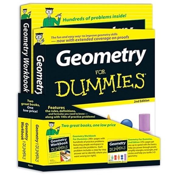 Pre-Owned Geometry For Dummies Education Bundle Paperback