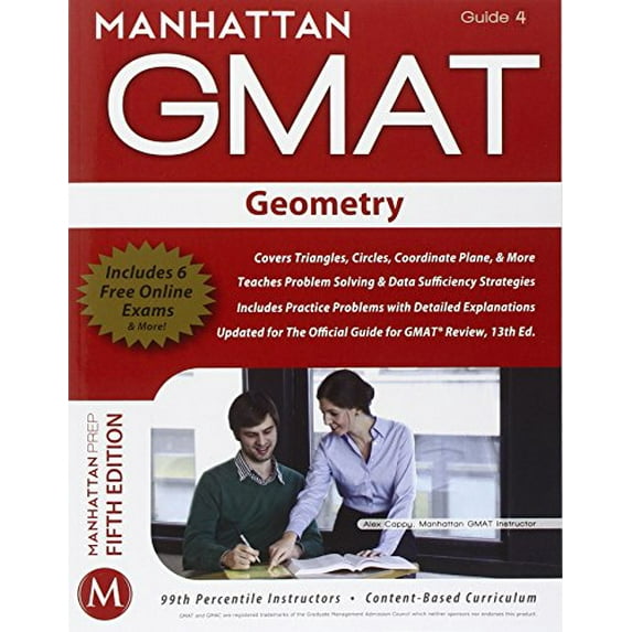 Pre-Owned Geometry GMAT Strategy Guide (Manhattan GMAT Instructional Guide 4) (Paperback) 1935707647 9781935707646