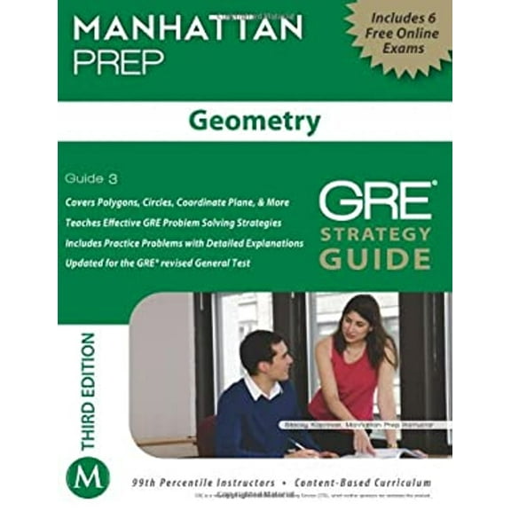 Pre-Owned Geometry GRE Strategy Guide, 3rd Edition (Manhattan Gre Strategy Guide: Instructional Guide)