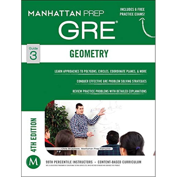 Pre-Owned GRE Geometry (Manhattan Prep GRE Strategy Guides) (Paperback) 1937707857 9781937707859