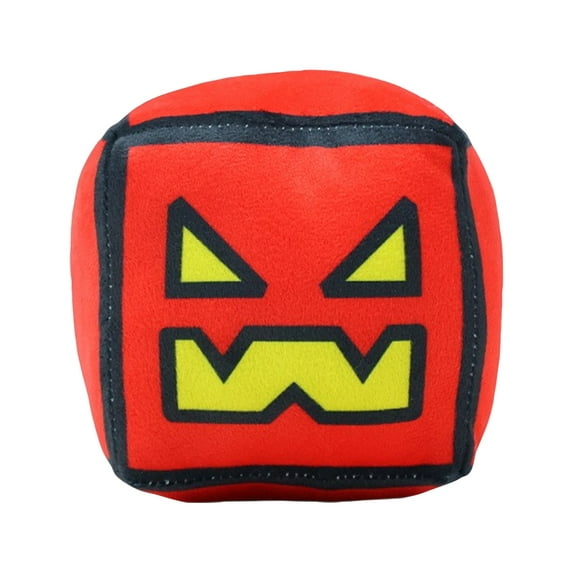 Geometry Games Sprint Plush Toys-Plush Animals Plush Cube Volume Wood Plush Doll Toys Kids Gift and Easter Decoration