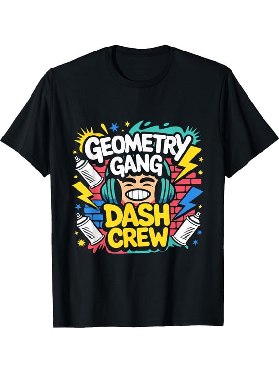 Geometry Gang Dash Crew T-Shirt