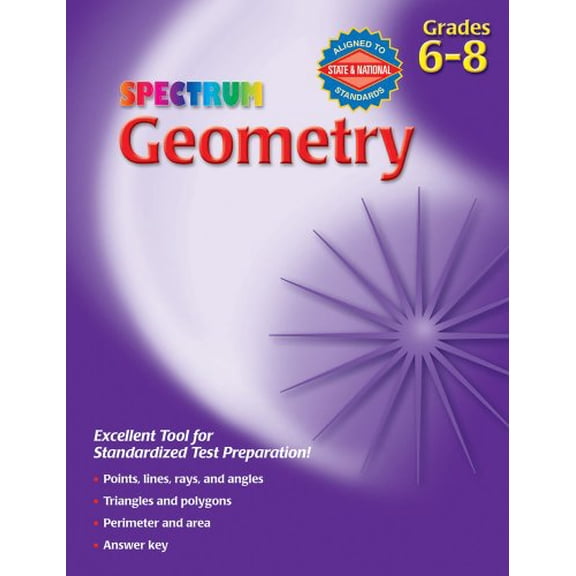 Pre-Owned Spectrum: Geometry, Grades 6 - 8 (Paperback)