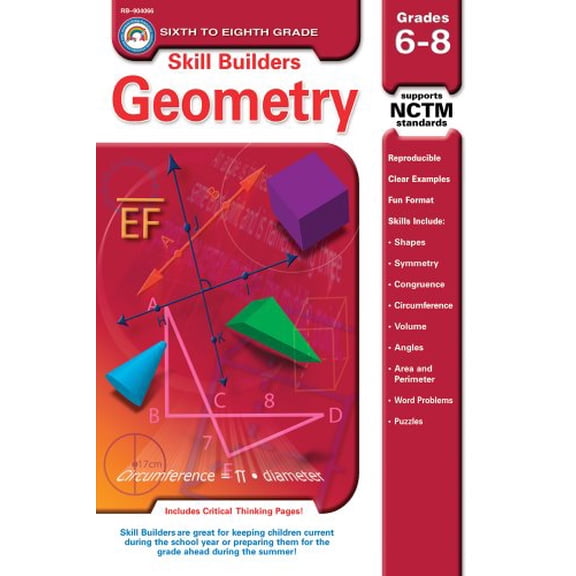 Pre-Owned Geometry, Grades 6 - 8 (Skill Builders) Paperback