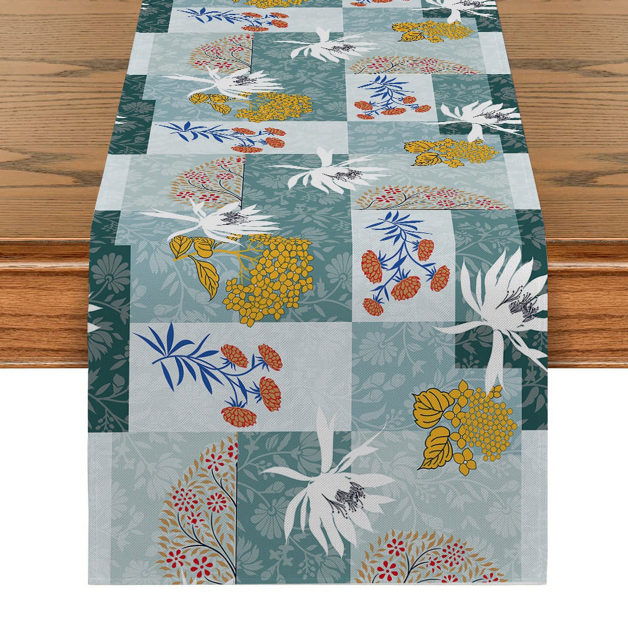 Geometry Individual Cloth for Table Runner Outdoor Flower Wedding Decoration Table and Room