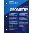 thumbnail image 1 of Pre-Owned McDougal Littell - Geometry - Chapter 6 Resource Book, 9780618020690, 0618020691, Paperback,, 1 of 1
