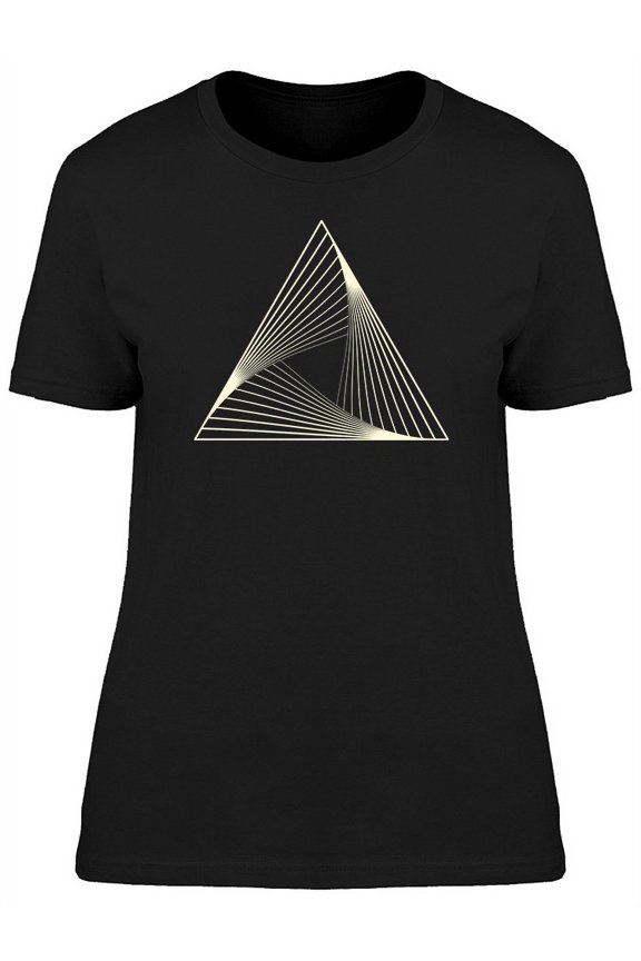 Geometry Penrose Triangle T-Shirt Women -Image by Shutterstock, Female XX-Large