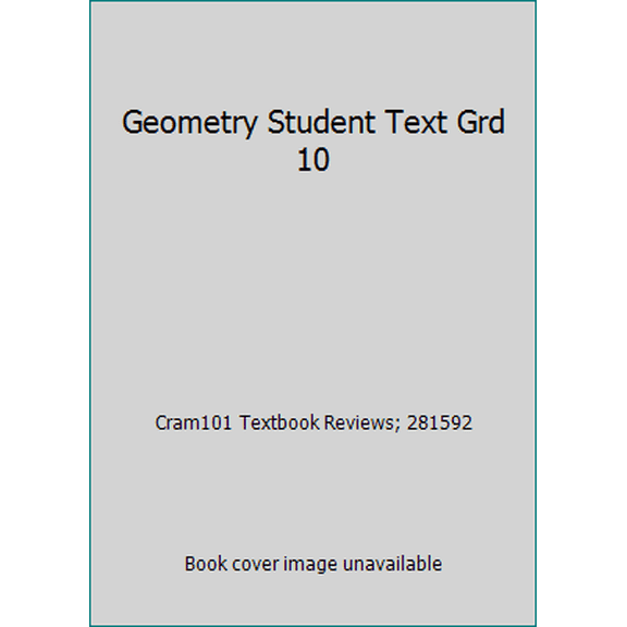 Pre-Owned Geometry Student Text (3rd Edition)