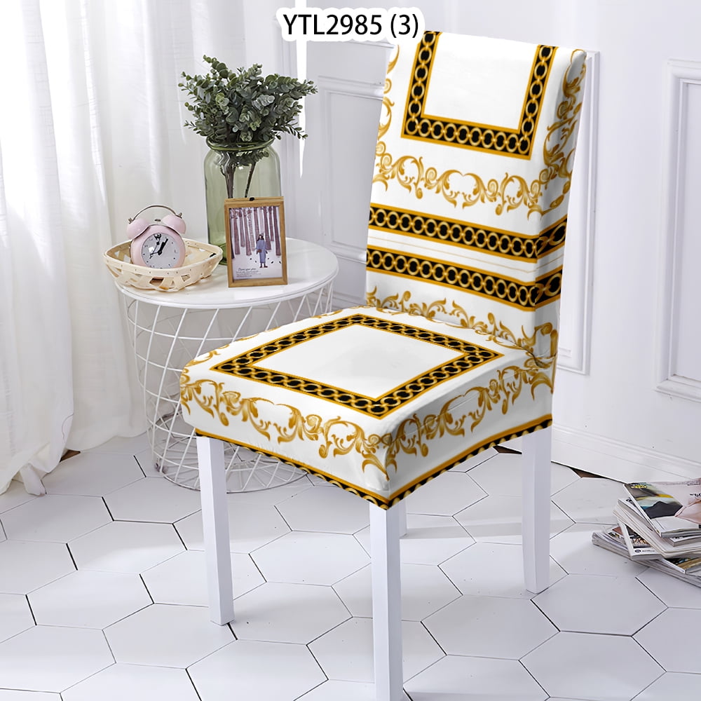 Geometry Style Cover For Dining Chairs Covers Furniture Dining Chairs