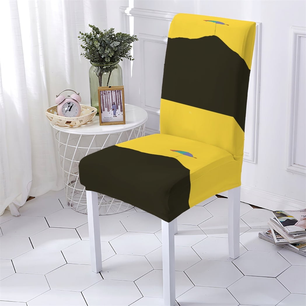 Geometry Style Cover Of Chair Dining Chairs Covers Stretch Lattice