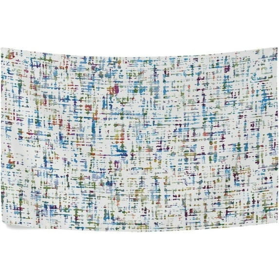 Geometry Texture Tapestry Wall Hanging Tapestries Happy Colorful Hippie Psychedelic Art Polyester Carpet Wall Decorative for Living Room Bedroom 90x60inch Home Decor Gifts