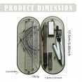 thumbnail image 1 of Geometry Tool Set with Plastic Storage Box,Compass Rulers Protractor Eraser, 1 of 8