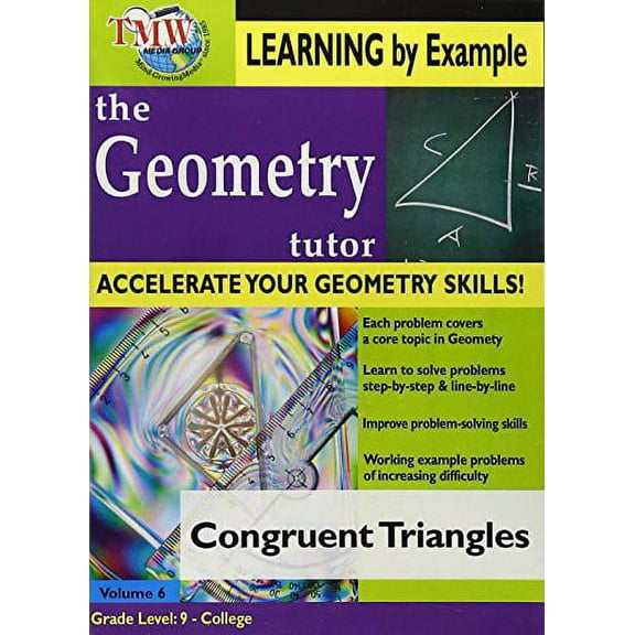 Geometry Tutor: Congruent Triangles (DVD)