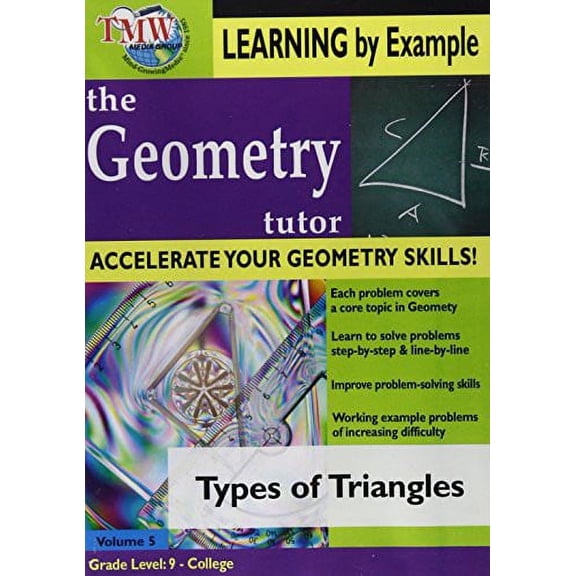 Geometry Tutor: Types of Triangles (DVD)