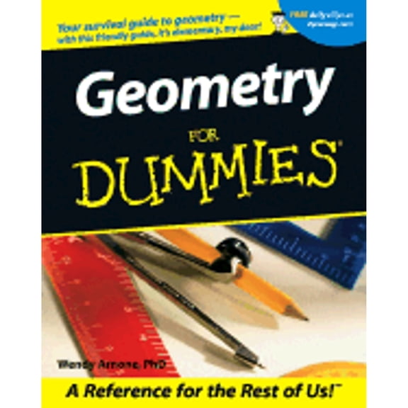 Pre-Owned Geometry for Dummies (Paperback) by Wendy Arnone