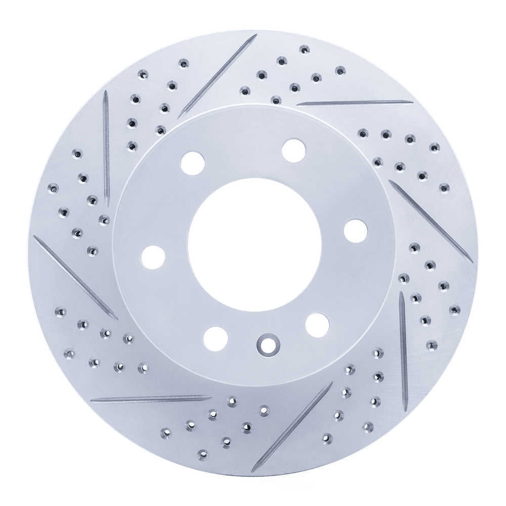 Dynamic Friction Company 830-40043L DFC Geoperformance Rotor - Drilled and Slotted