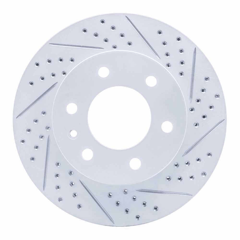 Dynamic Friction Company 830-40043R DFC Geoperformance Rotor - Drilled and Slotted